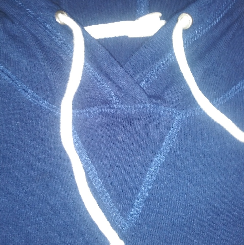 PACSUN'S LA HEARTS CROPPED "BABE" HOODIE - Picture 6 of 8